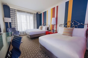 Premium bedding, down comforters, pillowtop beds, in-room safe at The Marker Union Square San Francisco