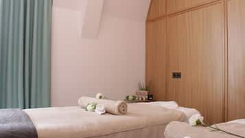 Espace de soins pour les couples, soins corporels, gommages corporels