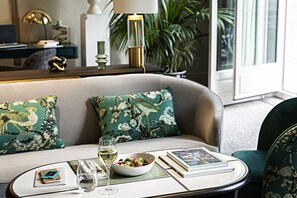 Suite, 1 King Bed, Balcony (Opera Duplex, Blvd. or Scribe St.view) | Premium bedding, down comforters, pillowtop beds, minibar