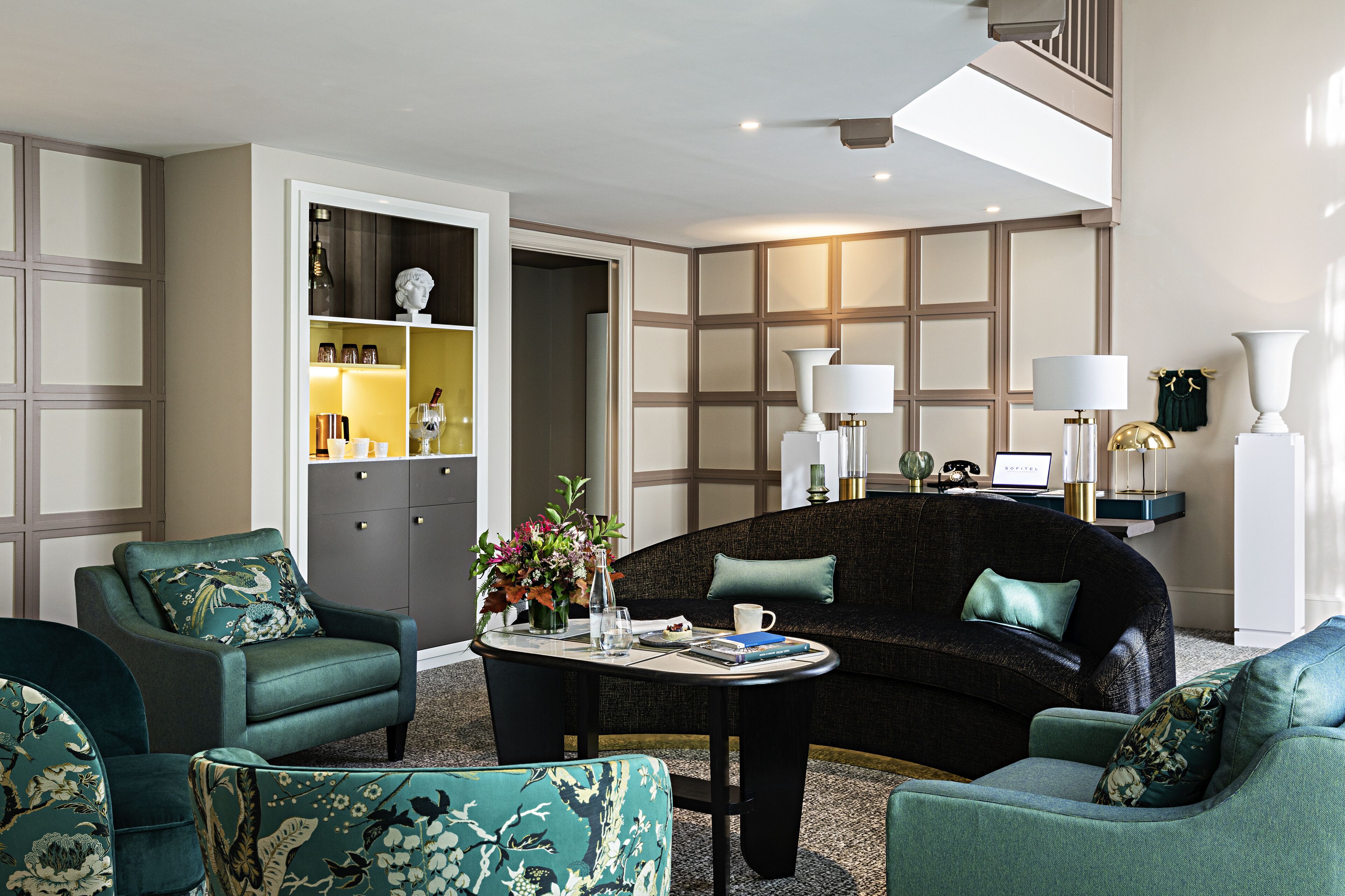 suite, 1 king bed, balcony (opera duplex, blvd. or scribe st.view) | premium bedding, down duvets, pillow-top beds, minibar