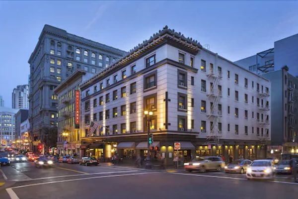 Front of property - evening/night