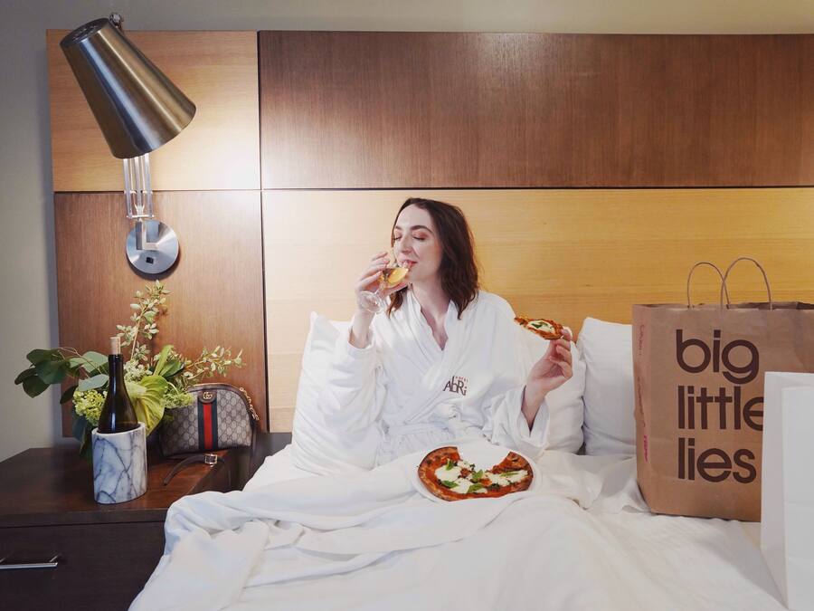 Hypo-allergenic bedding, in-room safe, desk, laptop workspace