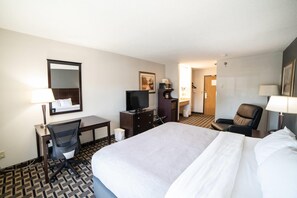 Premium bedding, pillow-top beds, desk, blackout curtains - Quality Inn & Suites Watertown near Prairie Lakes Ice Arena (Watertown)