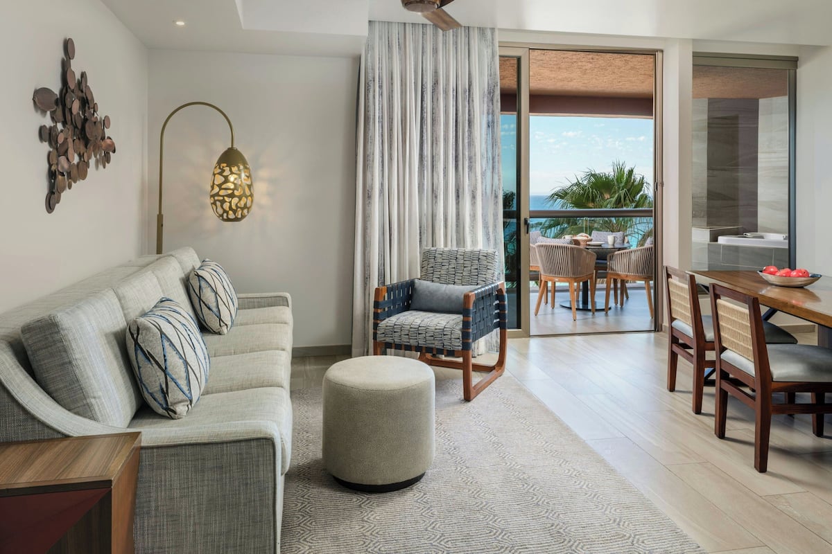 Villa, 2 Bedrooms, Ocean View | Living area | LCD TV