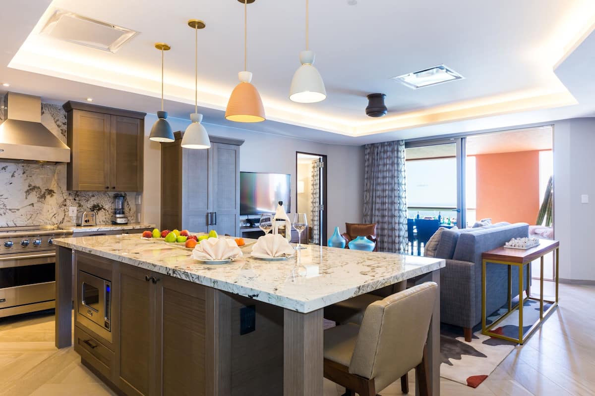 suite, 2 bedrooms, balcony | private kitchen | fridge, microwave, dishwasher, coffee/tea maker