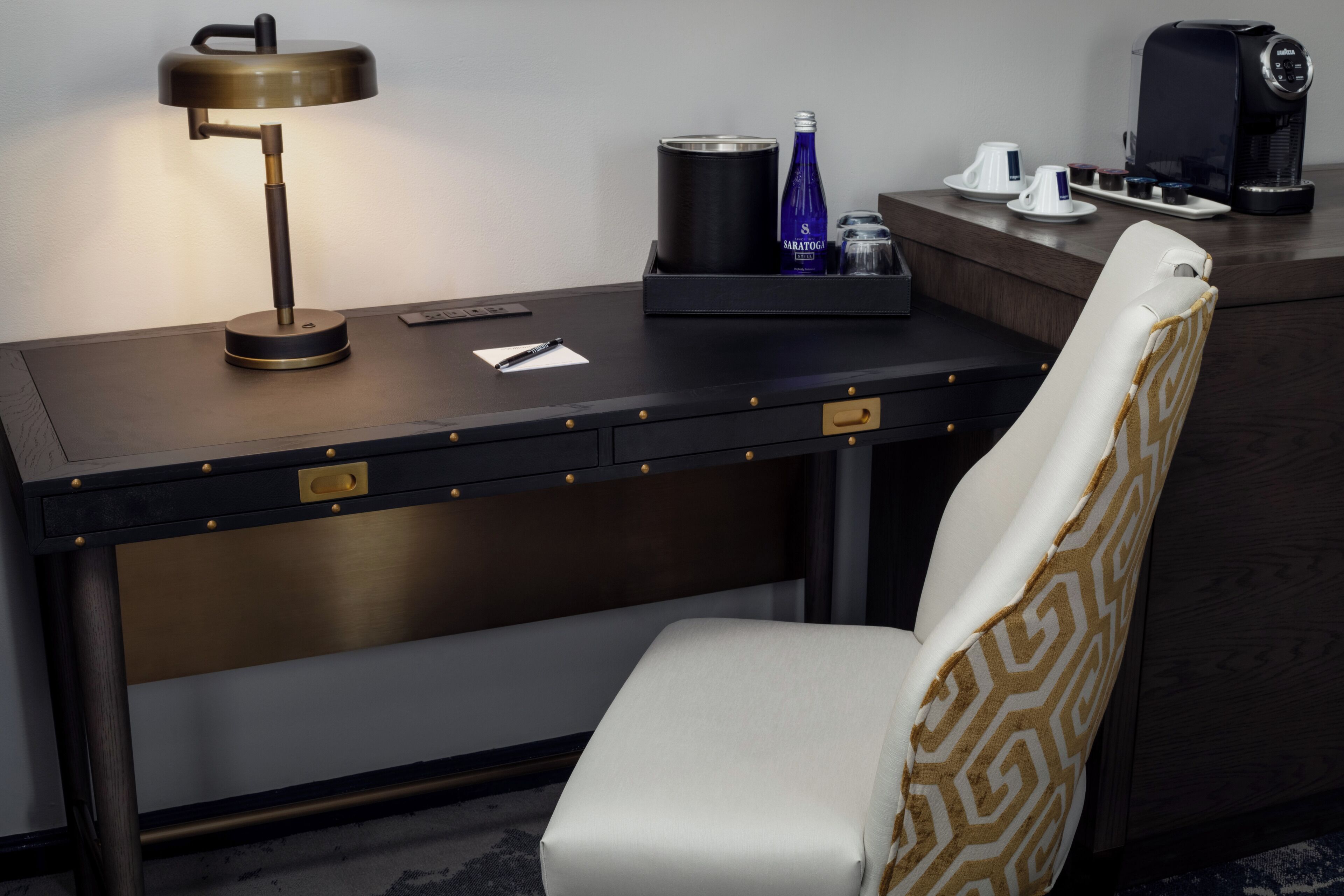 hypo-allergenic bedding, in-room safe, desk, laptop workspace