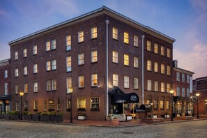 Front of property – evening/night