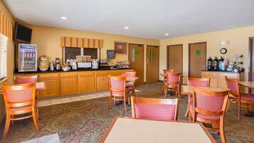 Free buffet breakfast