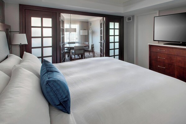 1 bedroom, premium bedding, down duvets, pillow-top beds