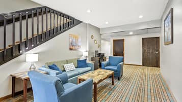 Sala de estar en el lobby