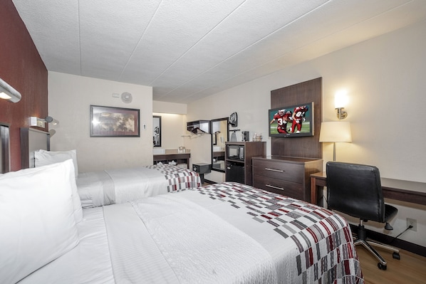 Desk, free cribs/infant beds, free WiFi, bed sheets