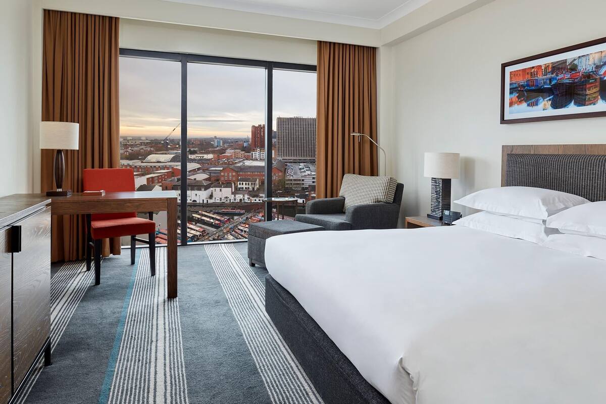 Hypo-allergenic bedding available, minibar, in-room safe, desk