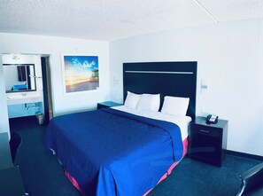 Bureau, Wi-Fi gratuit, draps fournis, réveils