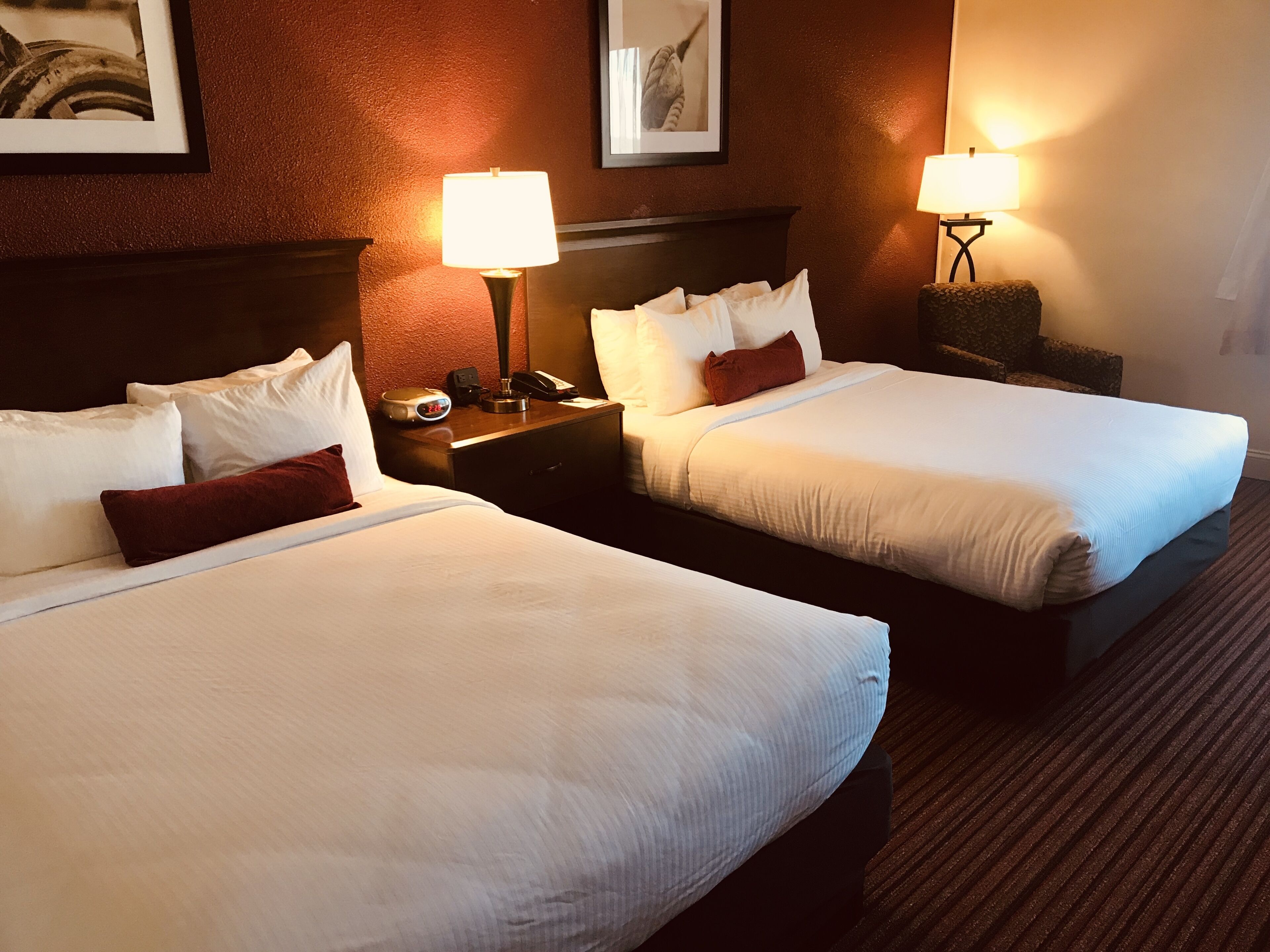 standard room, 2 queen beds, non smoking | 1 bedroom, in-room safe, individually decorated, individually furnished