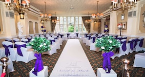 Indoor wedding