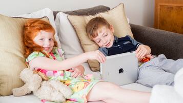 Chambre Familiale | Fer et planche à repasser, lits bébé (gratuits), Wi-Fi gratuit