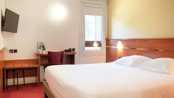 Bureau, chambres insonorisées, Wi-Fi gratuit, draps fournis