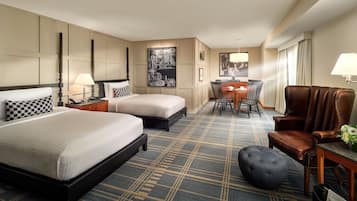 Suite, 2 Double Beds (Fellows Suite / Rollaway on request) | 1 bedroom, premium bedding, down comforters, minibar