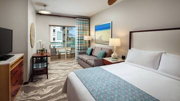 Room, 1 King Bed with Sofa bed, Non Smoking, Garden View (Balcony) | 1 bedroom, premium bedding, in-room safe, desk