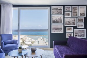 Classic Suite, 1 Queen Bed, Hot Tub, Sea View | View from room