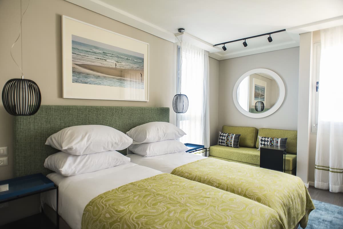 1 kamar tidur, brankas, Wi-Fi gratis, dan seprai linen