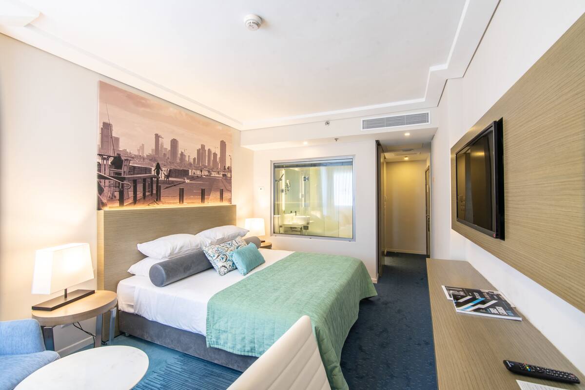 Executive-Zimmer, 2 Einzelbetten, Whirlpool, Stadtblick