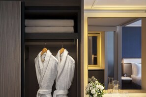 Sängtillbehör av högsta kvalitet och minibar