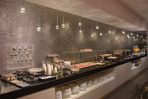 Daily buffet breakfast for a fee