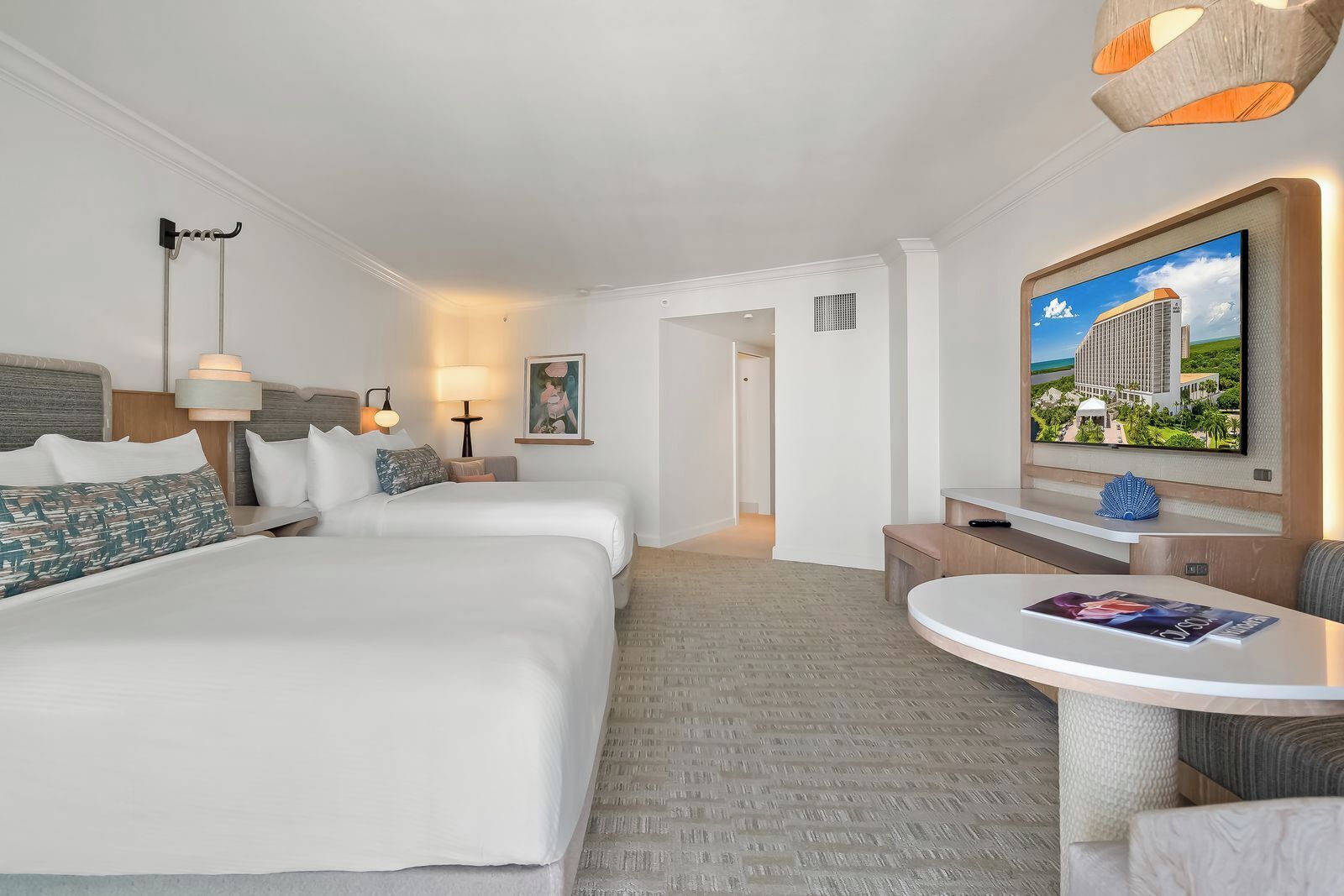 غرفة - سريران كبيران (Coastal View) | إطلالة الغرفة