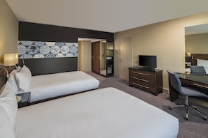 Premium-Zimmer, 2 Doppelbetten, Flussblick