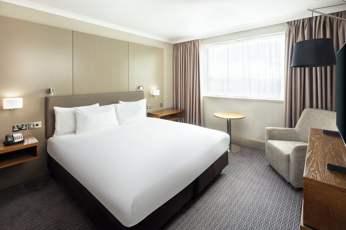 Hypoallergeen beddengoed, een minibar, een kluis op de kamer, een bureau