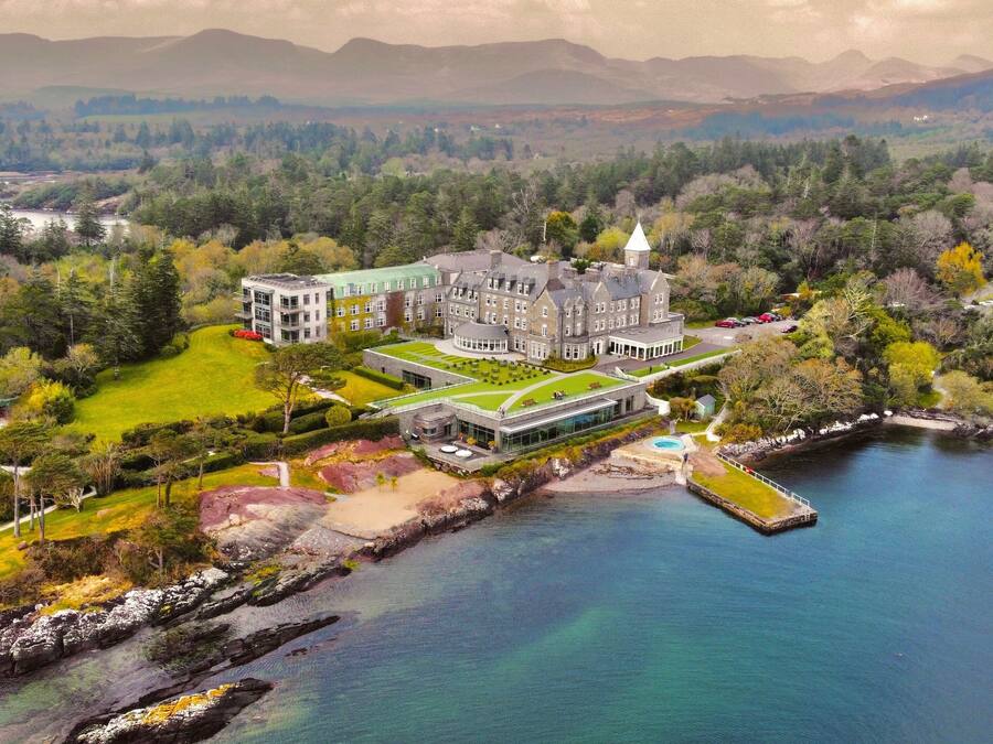 Majoituspaikan julkisivu