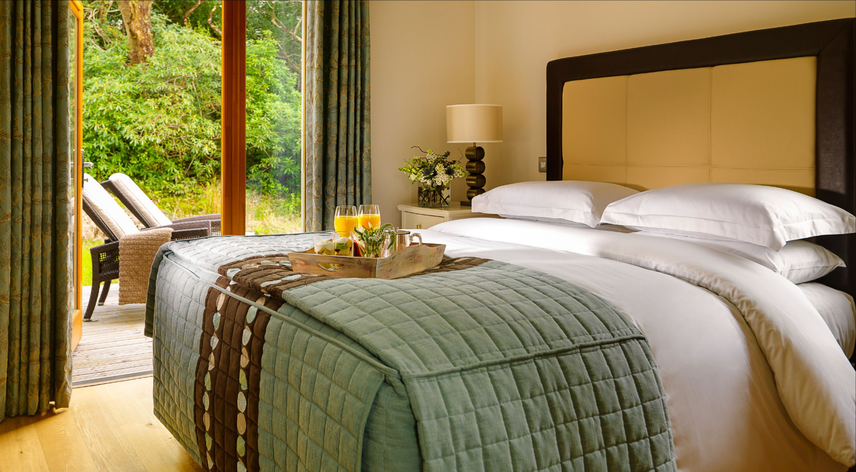 two bedroom courtyard lodge - self catering includes one double room and one twin room, courtyard vi | iron/ironing board, free wifi, bed sheets