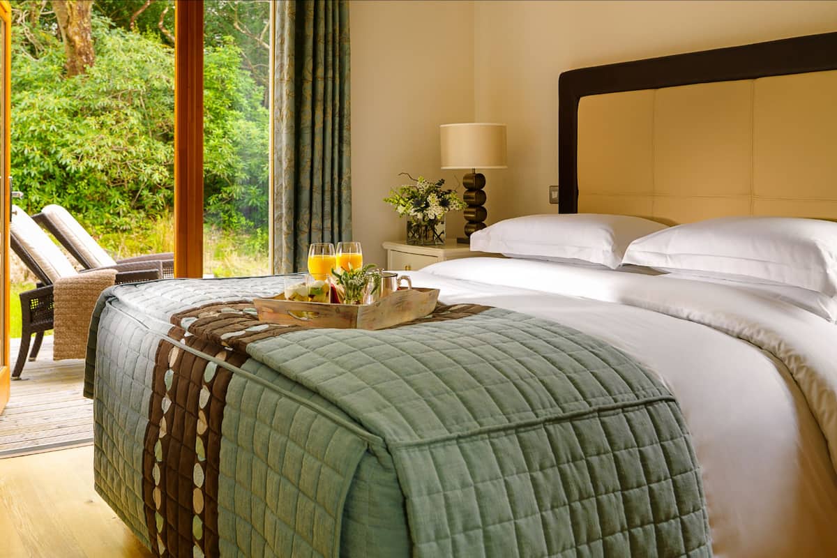 two bedroom courtyard lodge - self catering includes one double room and one twin room, courtyard vi | iron/ironing board, free wifi, bed sheets