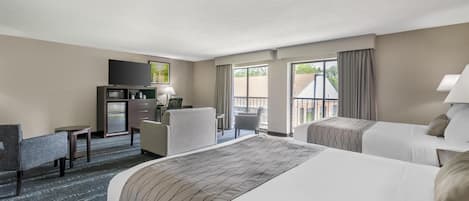 Premium bedding, individually decorated, individually furnished, desk