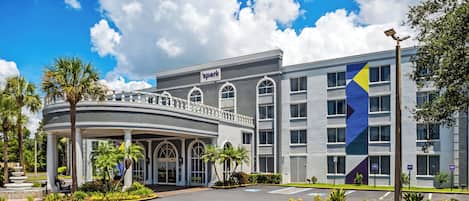 Voorkant van accommodatie