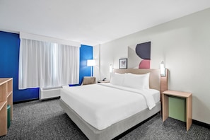In-room safe, desk, iron/ironing board, travel crib