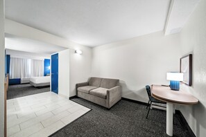 Studio, 1 King Bed | Living area | TV - Spark by Hilton Orlando near Universal (Orlando)