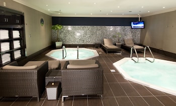 Indoor spa tub at Treasure Island - TI Las Vegas Hotel  Casino, a Radisson Hotel