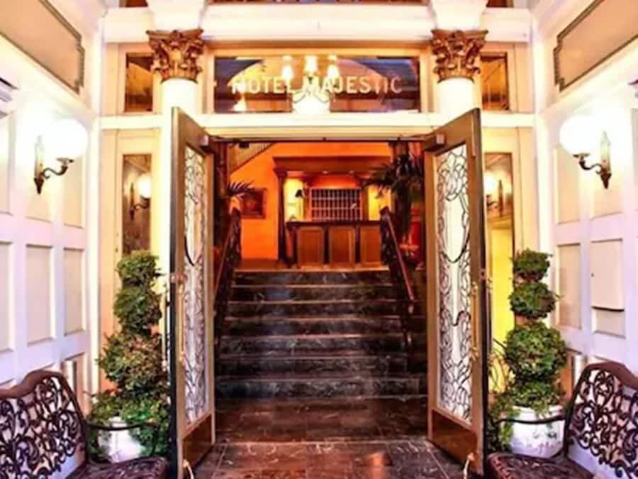 Fassade der Unterkunft