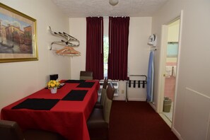 Pillowtop beds, individually furnished, desk, blackout drapes