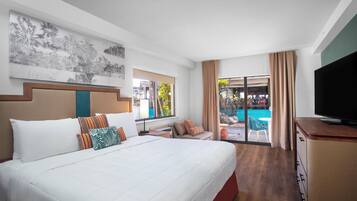 Pillow-top beds, in-room safe, desk, laptop workspace