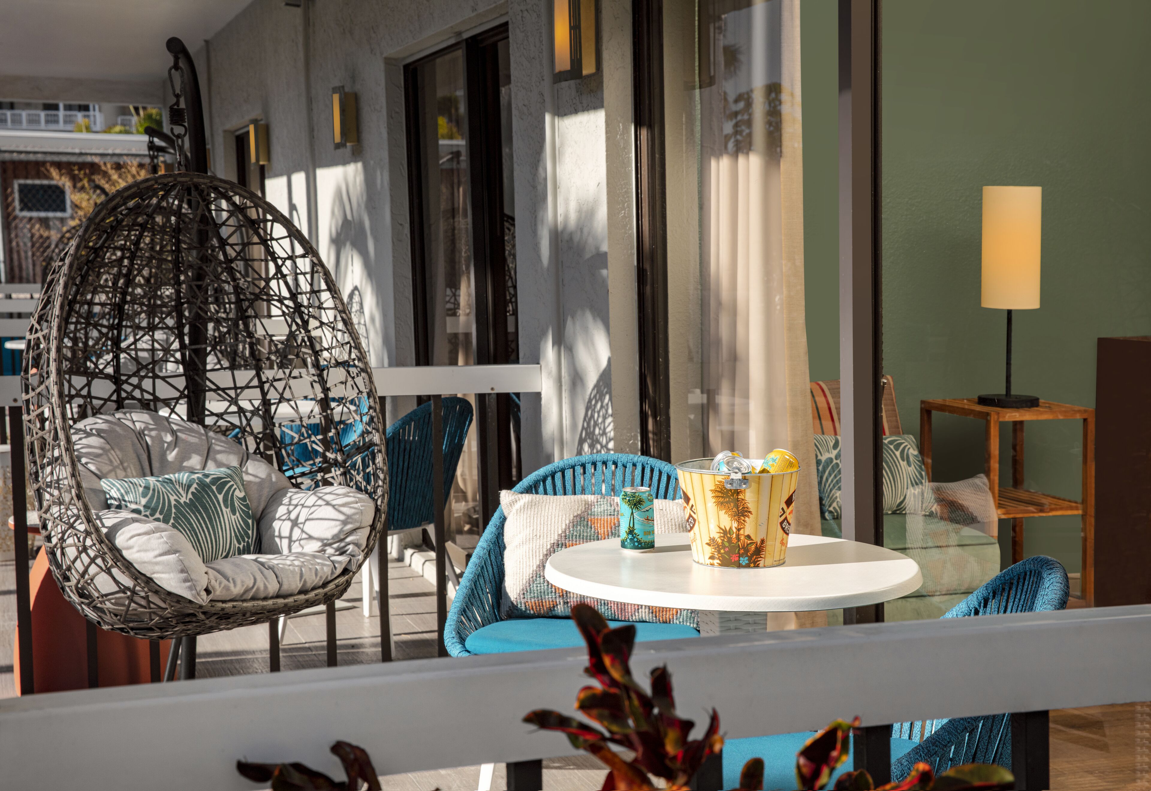 Chambre, patio (Jimmy B's Beach Bar) | Terrasse/Patio