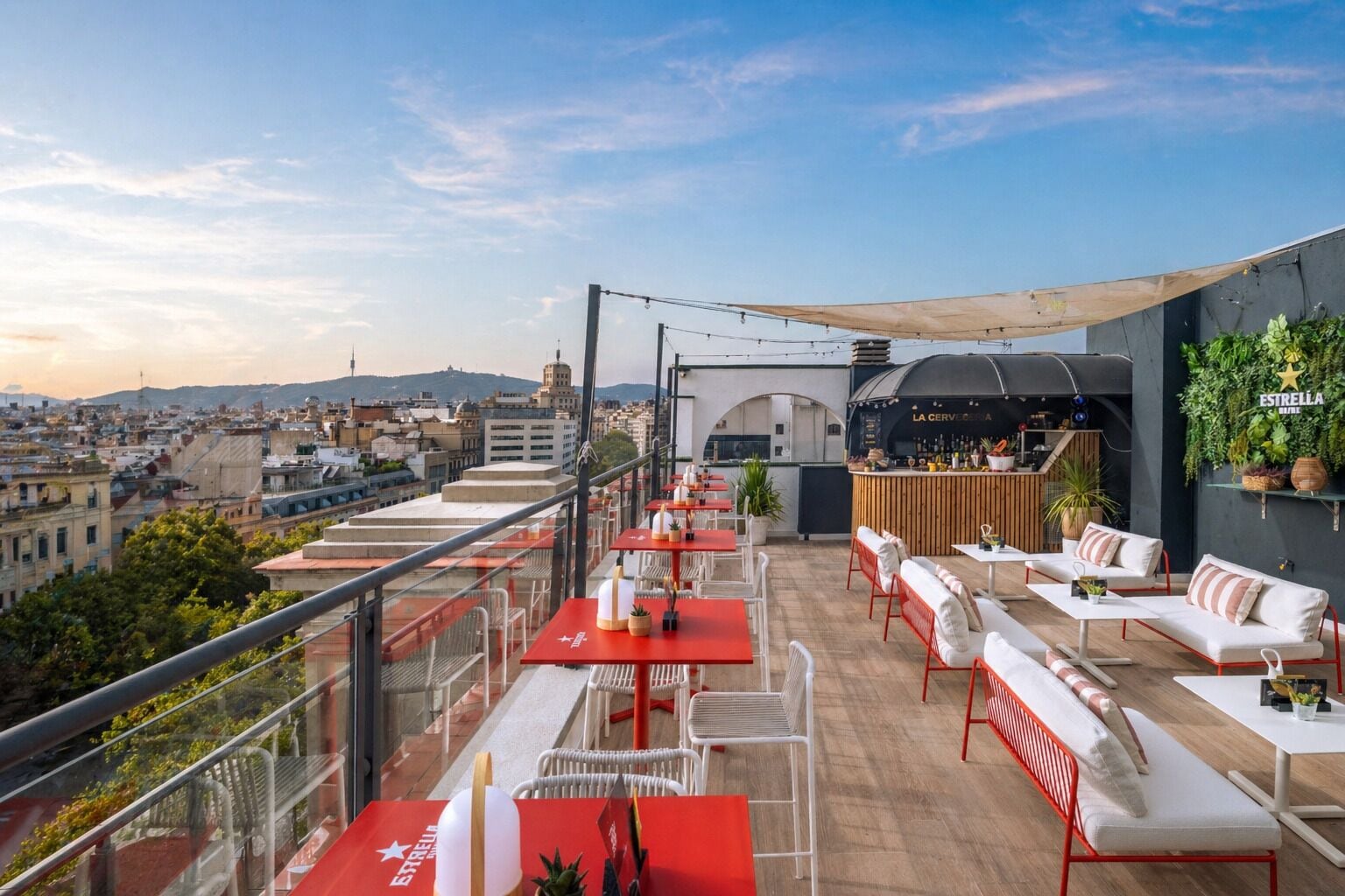 Terraço na cobertura