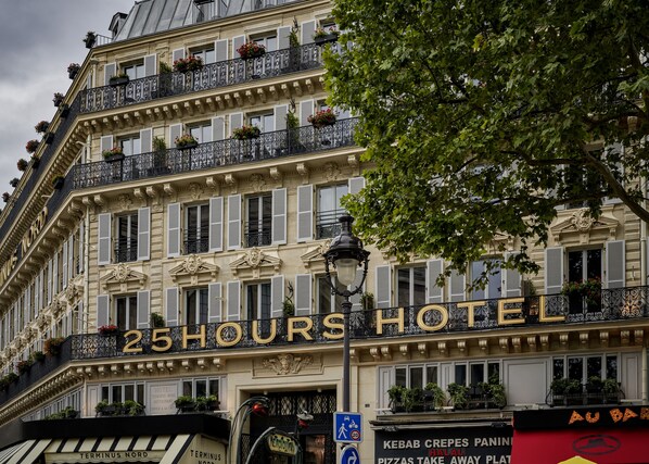 Façade de l’hébergement