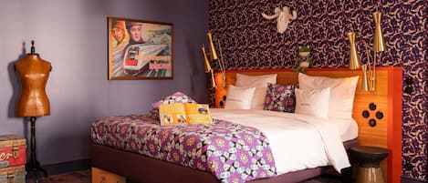 Large | Hypo-allergenic bedding, free minibar, individually decorated