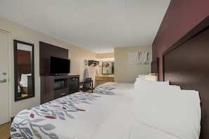 Blackout drapes, free cribs/infant beds, free WiFi, bed sheets