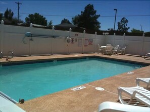 Seasonal outdoor pool