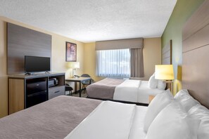 Standard Room, 2 Queen Beds, Non Smoking | Iron/ironing board, cots/infant beds, rollaway beds, free WiFi - Quality Inn Los Lunas - Albuquerque South (Los Lunas)