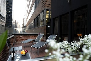 Penthouse, City View (Duplex) | Balcony view